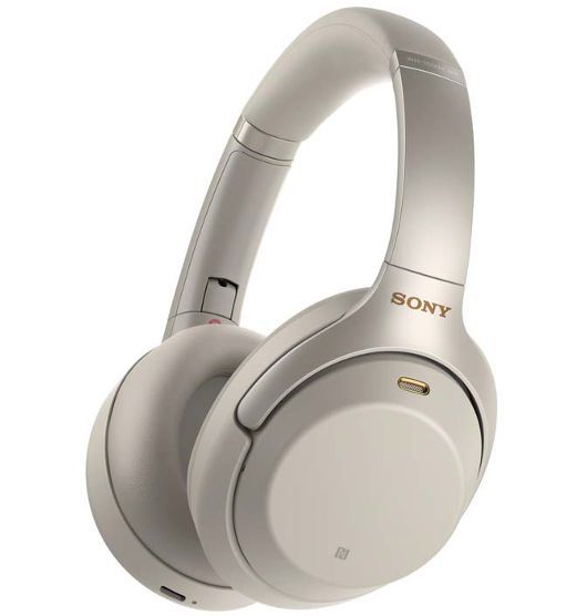 Sony WH-1000XM3 Bluetooth Headphones with Noise Cancelling - Silver