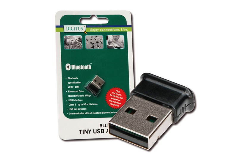 Digitus USB Bluetooth V2.0 Adapter - 50M Gain image