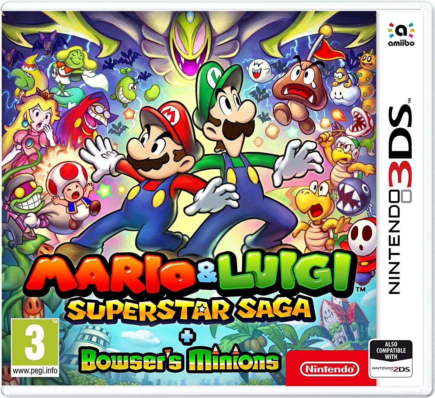 Mario & Luigi: Superstar Saga + Bowser's Minions for Nintendo 3DS image