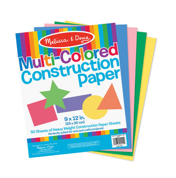 Melissa & Doug: Multi-Colour Construction Paper image