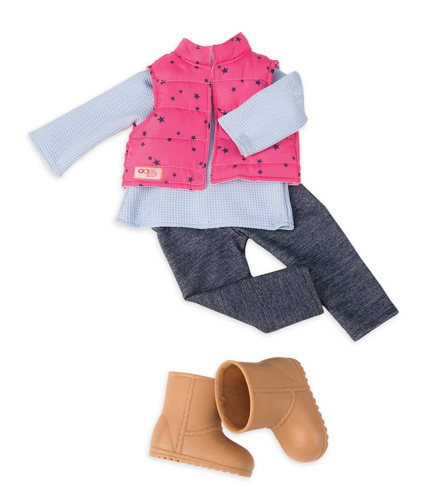 Our Generation: Regular Outfit - Trekking Star Vest with Trousers image
