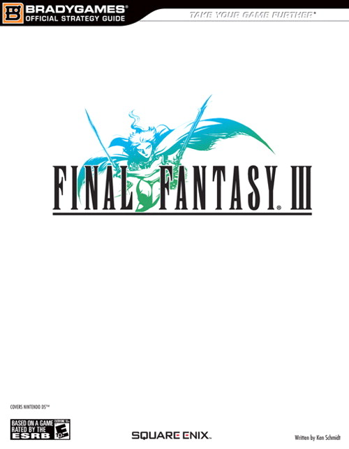 Final Fantasy III Strategy Guide for Nintendo DS image
