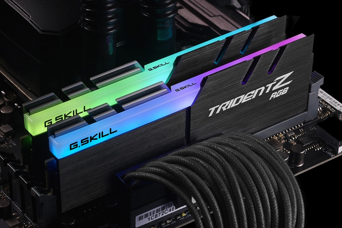 2 x 8GB G.SKILL Trident Z RGB 2400Mhz DDR4 Ram image