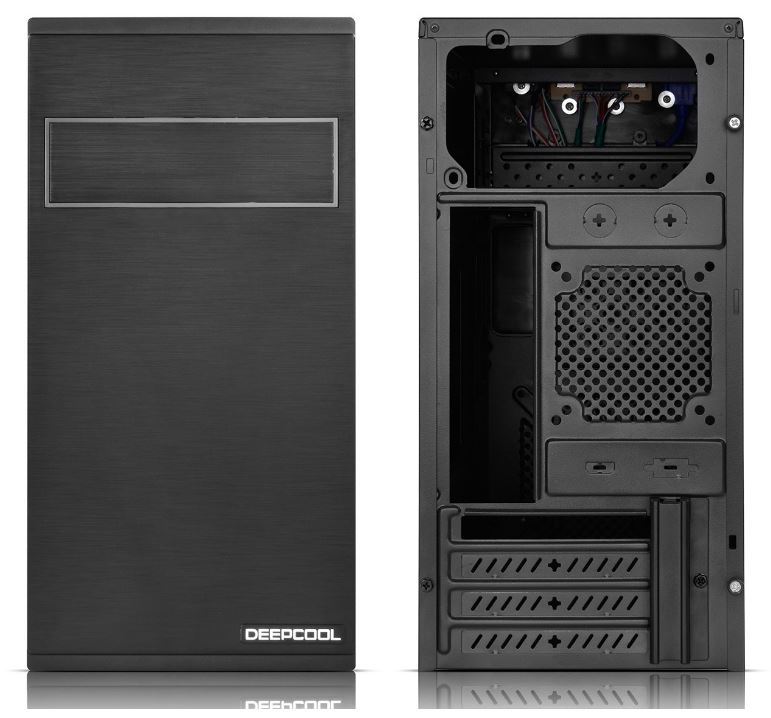 Deepcool FRAME Micro ATX Case with Simple Panel Design and Card-reader