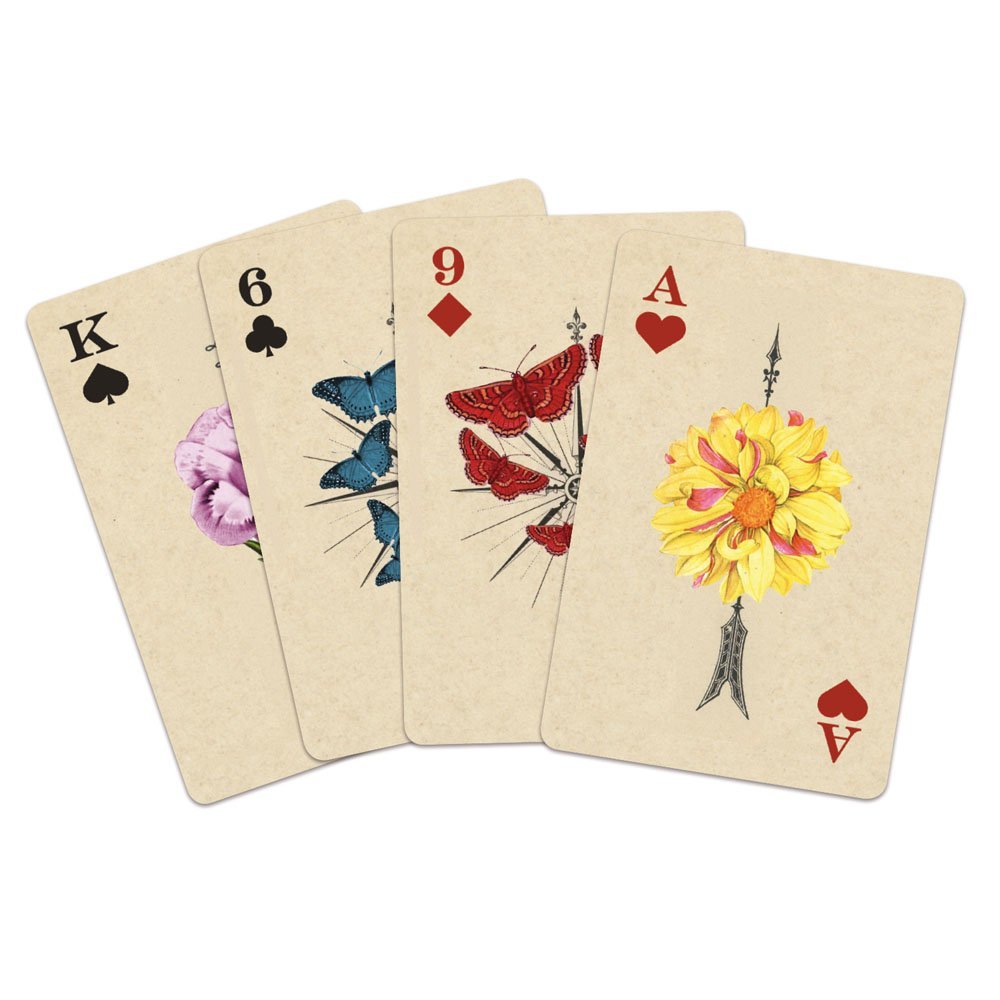 Galison: Playing Cards - Wendy Gold Full Bloom image