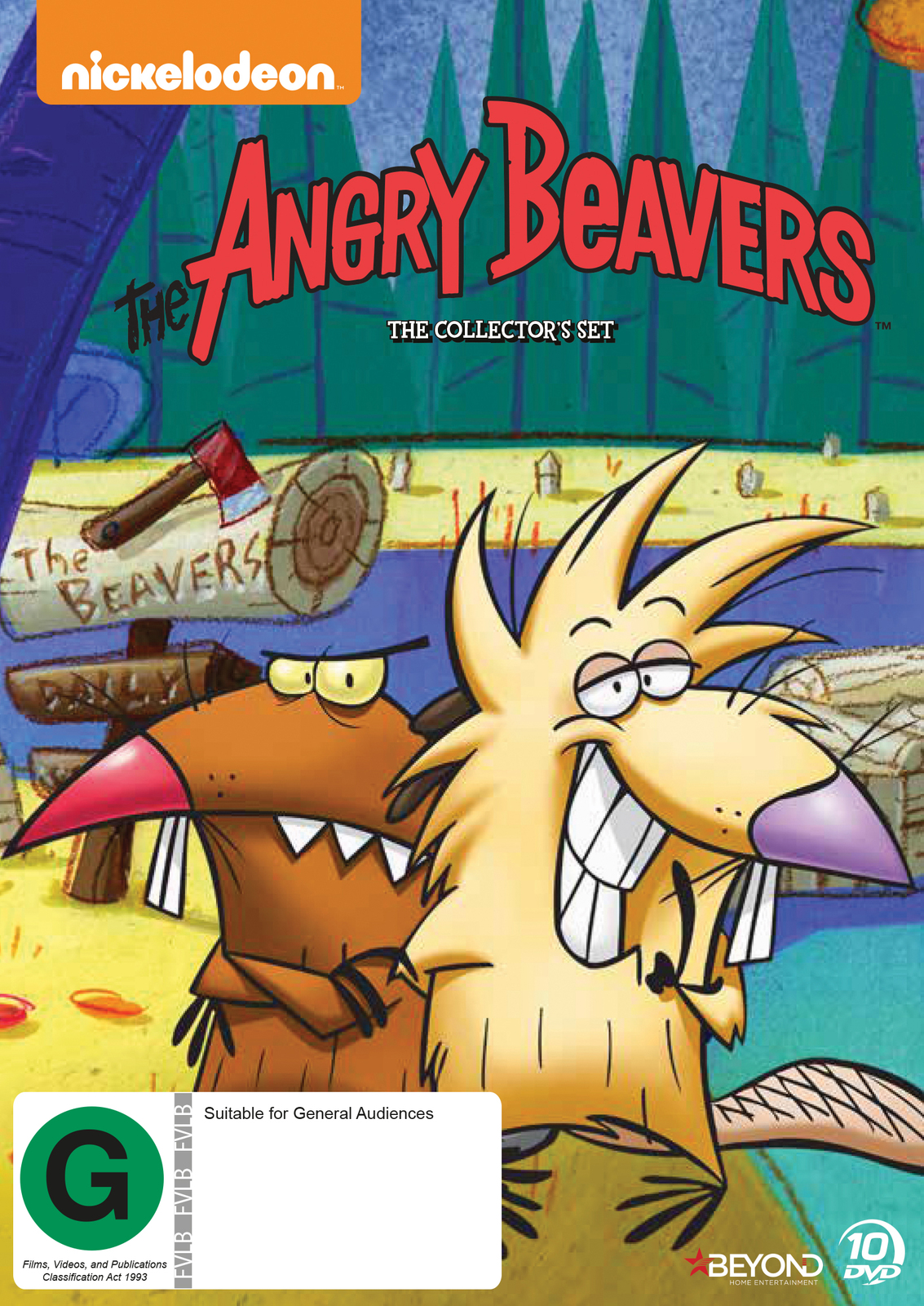 Angry Beavers Collector's Set on DVD image