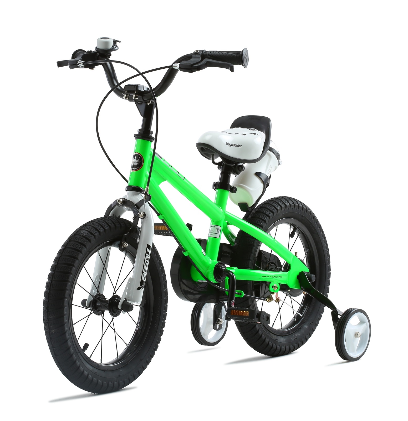 RoyalBaby: BMX Freestyle - 16" Bike (Green)