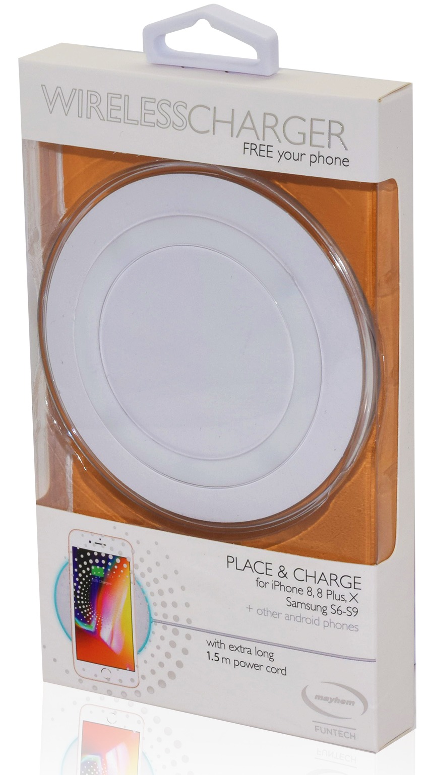 Mayhem Wireless Charger Chalk White image