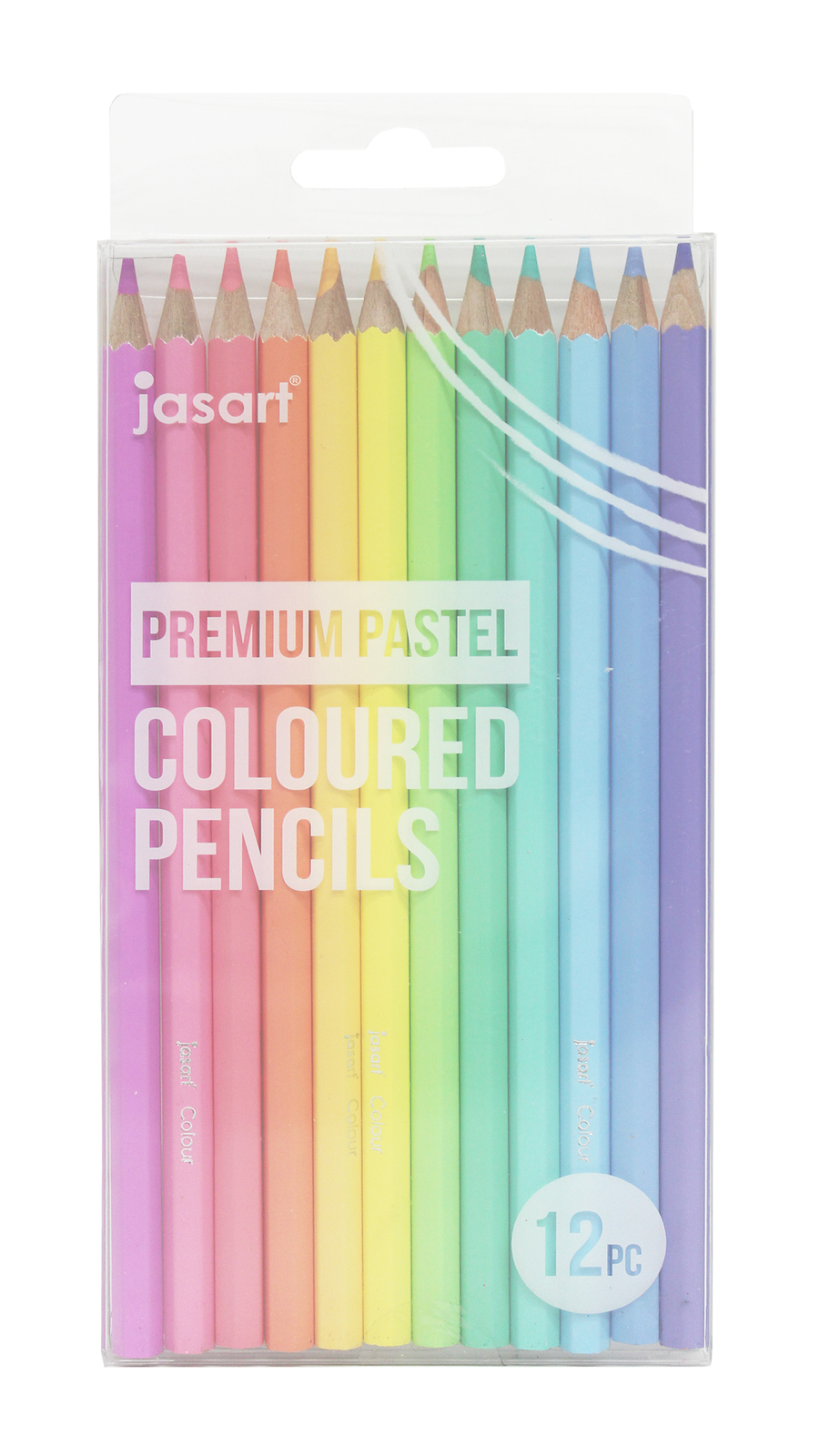 Jasart: Premium Pastel Pencil Set - 12 Pack