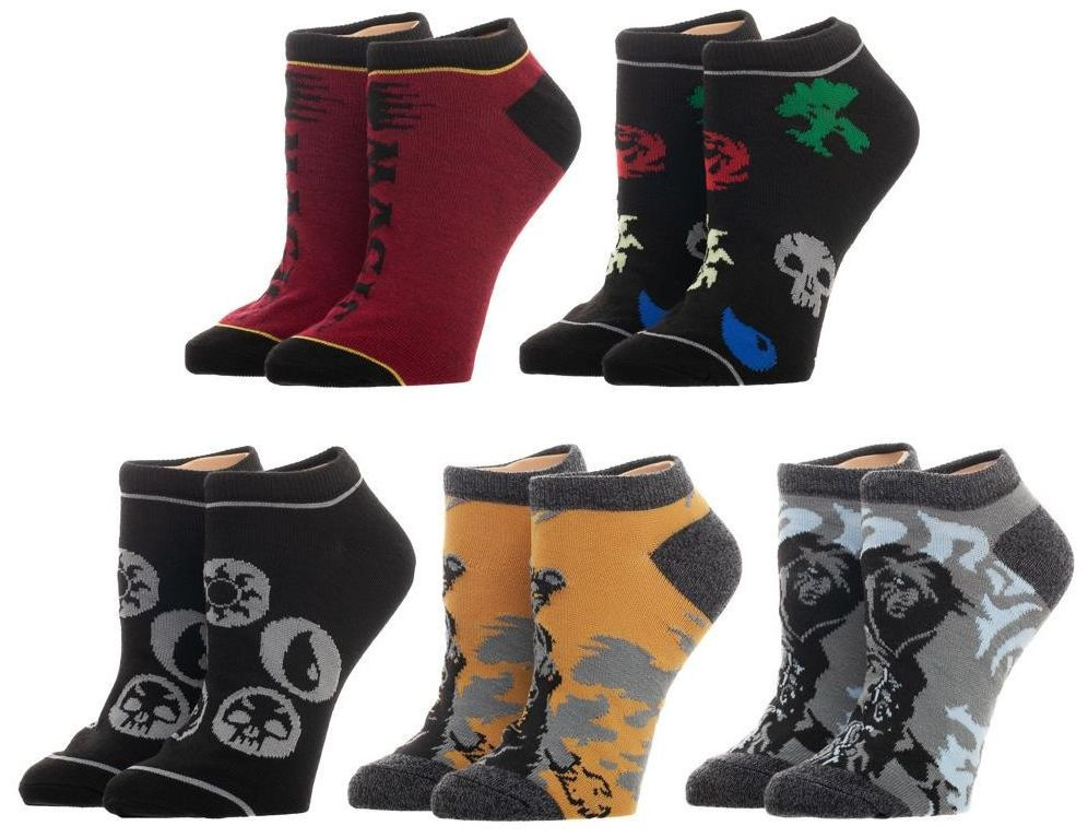 Magic the Gathering - Men's Ankle Socks Set (5-Pack) image