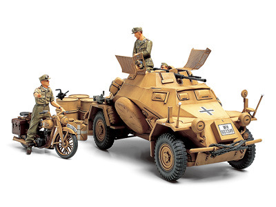 Tamiya Sd.Kfz.222 North Africa 1/35 Model Kit image