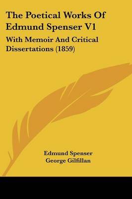 THE Poetical Works of Edmund Spenser by Spenser Edmund image