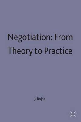 Negotiation: From Theory to Practice by Jacques Rojot image