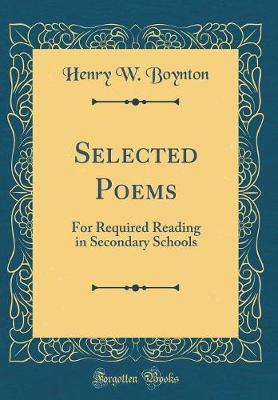 Selected Poems by Henry W Boynton image