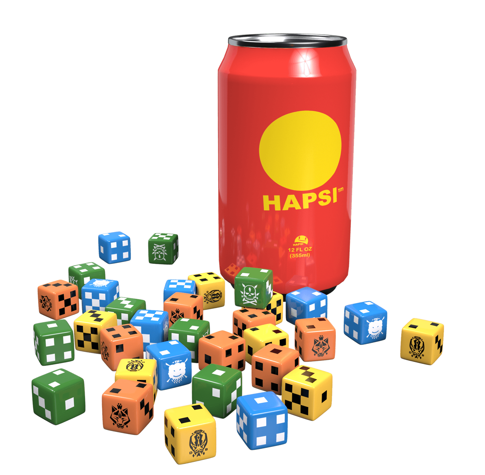 GKR: Hapsi Can - Dice Set (Original Flavor) image
