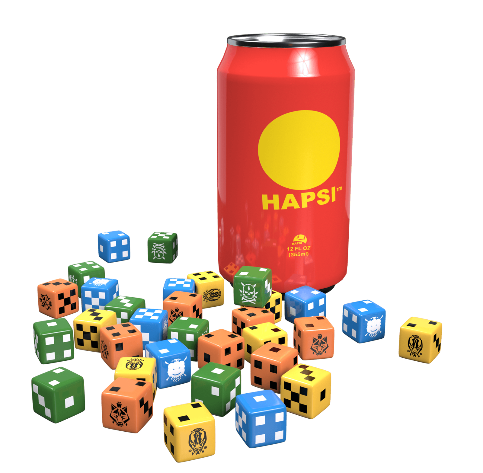 GKR: Hapsi Can - Dice Set image