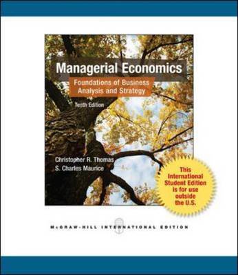Managerial Economics by Christopher R. Thomas image