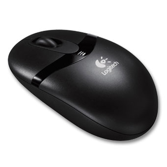 Logitech Cordless Optical Mouse (Black) image