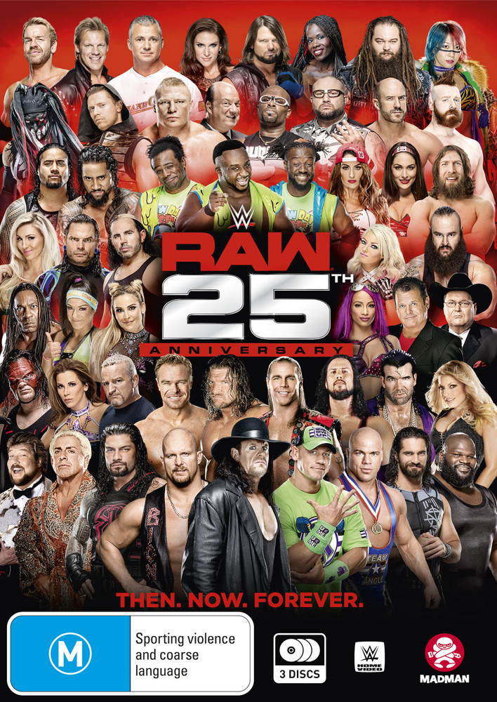 WWE: Raw - 25th Anniversary on DVD image