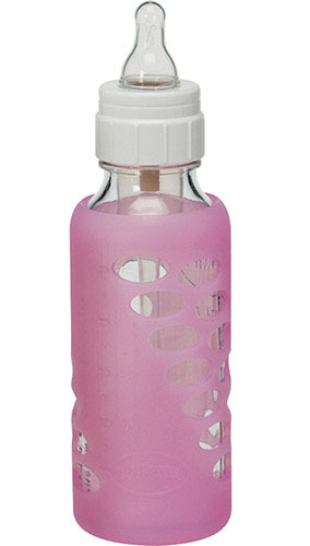 Dr Brown's Protective Sleeve for 240ml Glass Bottle - Single (Pink)