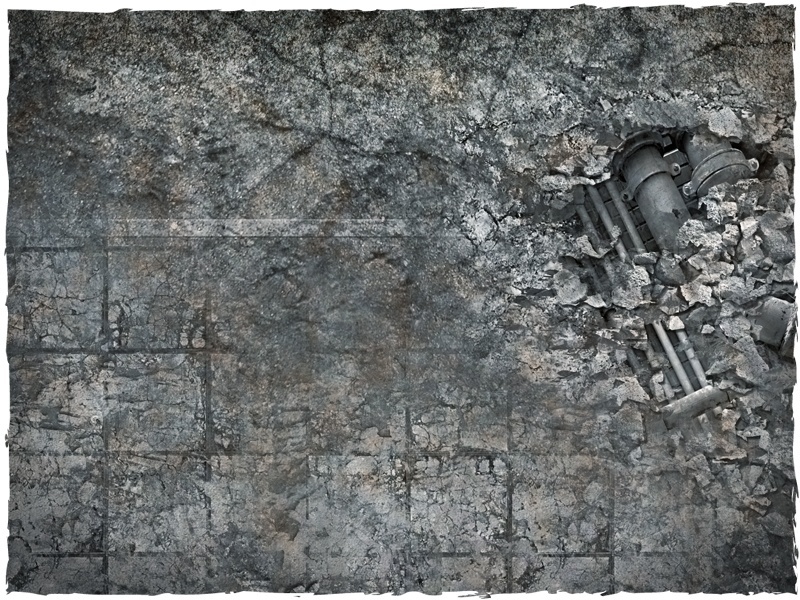 DeepCut Studio City Ruins Neoprene Mat (6x4) image