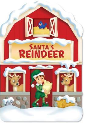 Christmas House Board Book Santa's Reindeer image