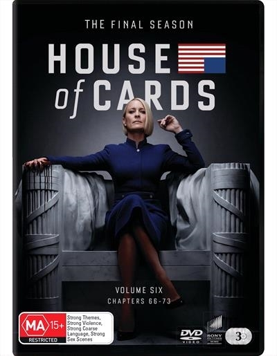 House Of Cards: Season 6 (3 Disc Set) on DVD image