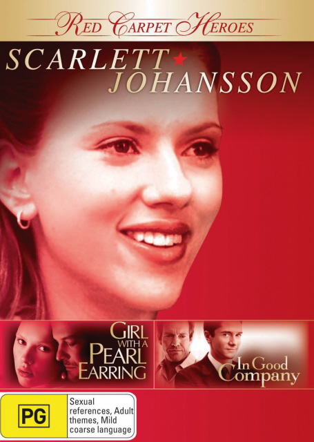 Red Carpet Heroes - Scarlett Johansson (Girl With A Pearl Earring / In Good Company) (2 Disc Set) on DVD image