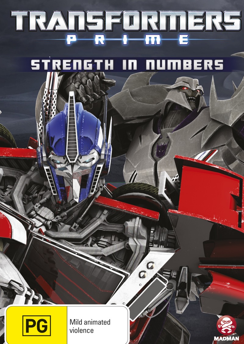 Transformers: Prime (Volume 4) - Strength in Numbers on DVD image