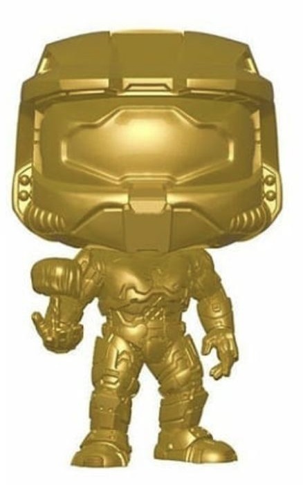Halo: Master Chief & Cortana (Metallic Gold) - Pop! Vinyl Figure image