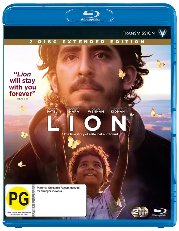 Lion on Blu-ray