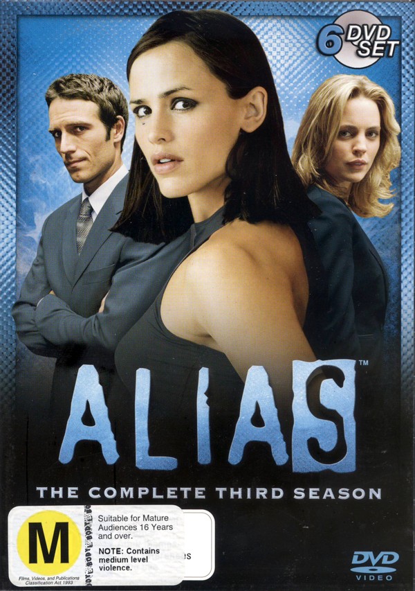 Alias - Complete Season 3 (6 Disc Slimline Set) on DVD image
