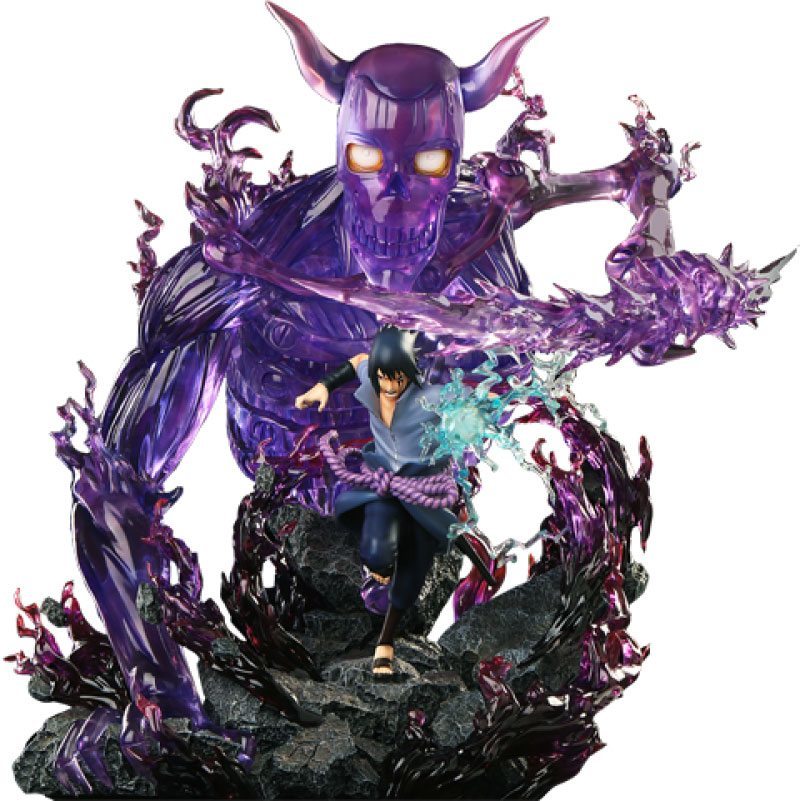 Uchiha Sasuke Statue at Mighty Ape NZ