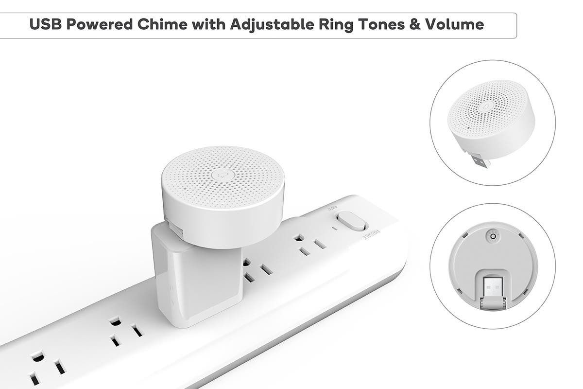 Kogan SmarterHome Security Camera Doorbell 2 Pro (White) at Mighty Ape NZ