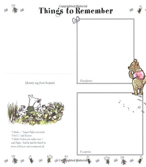 Winnie the Pooh Baby Days - Record Book image
