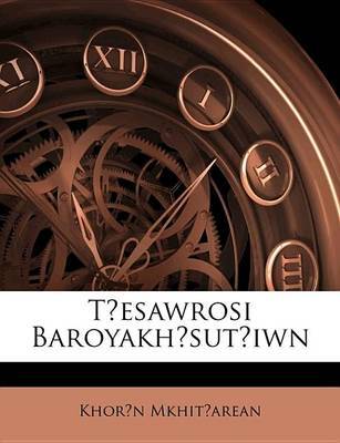 Tesawrosi Baroyakhsutiwn by Khorn Mkhitarean image