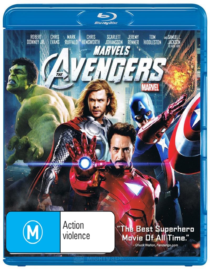 The Avengers on Blu-ray