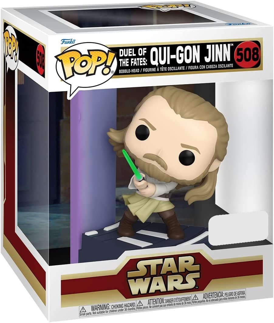 Star Wars: Duel of the Fates - Qui-Gon Jin - Pop! Deluxe Diorama image