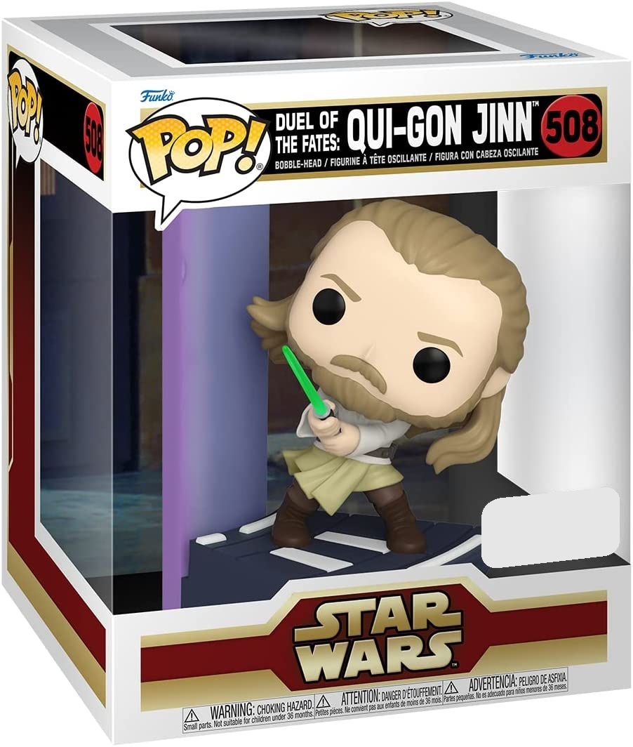 Star Wars: Duel of the Fates - Qui-Gon Jin - Pop! Deluxe Diorama