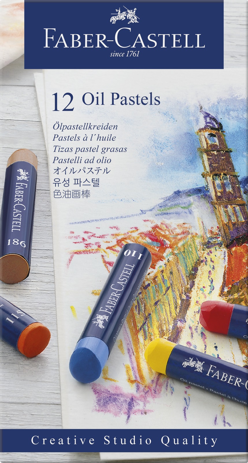 Faber-Castell: Creative Studio Oil Pastel (Set of 12) image