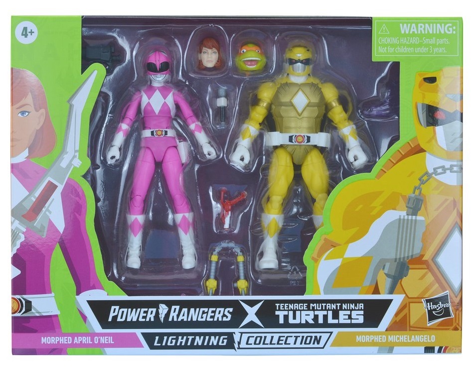 Mike Yellow Ranger \u0026 April Pink Ranger 