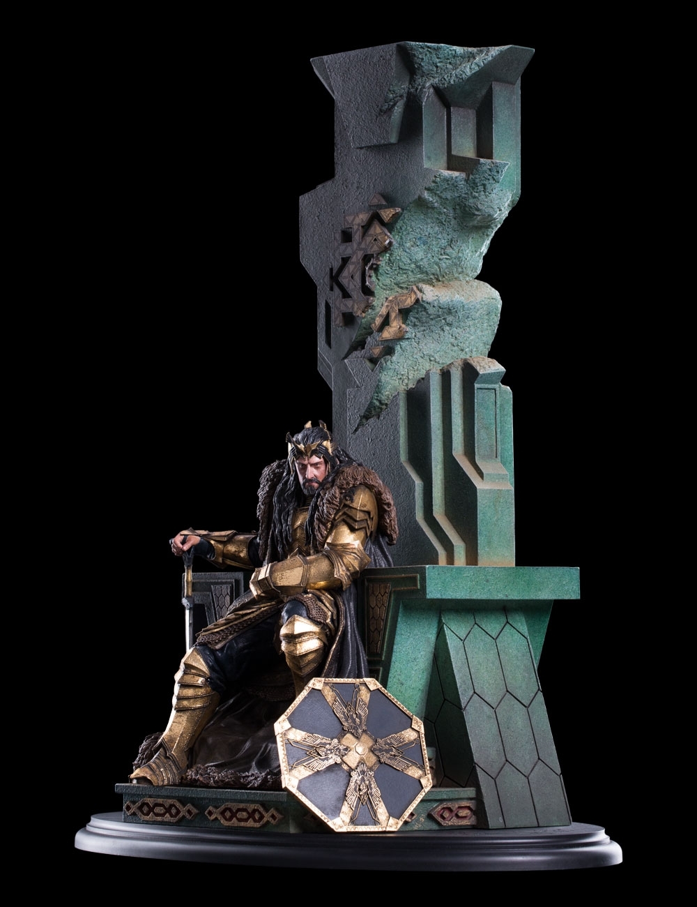 The Hobbit: King Thorin on Throne image