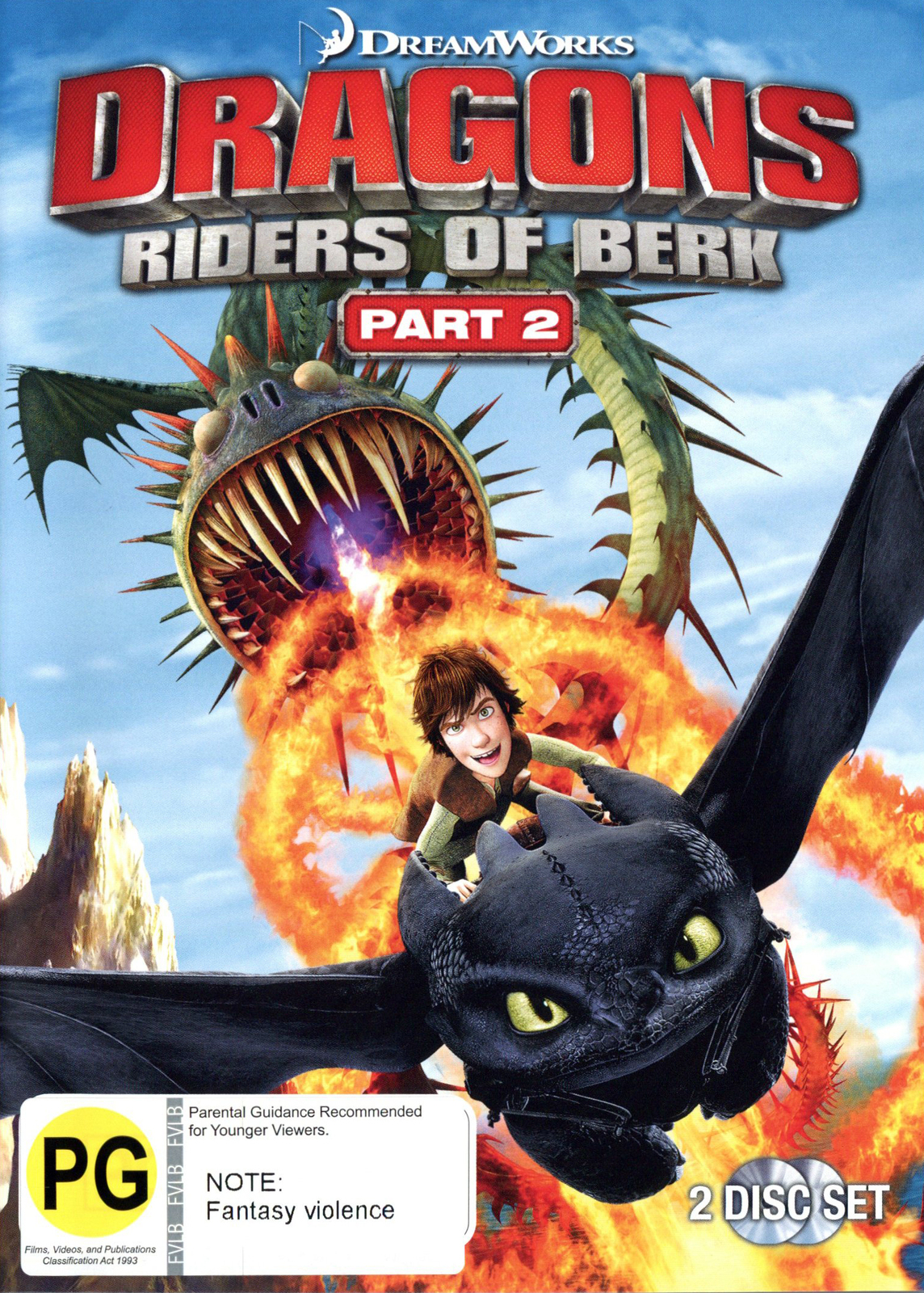 Dragons: Riders of Berk - Part 2 on DVD image