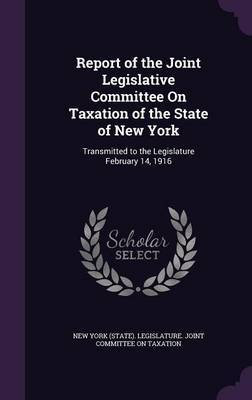 Report of the Joint Legislative Committee on Taxation of the State of New York image