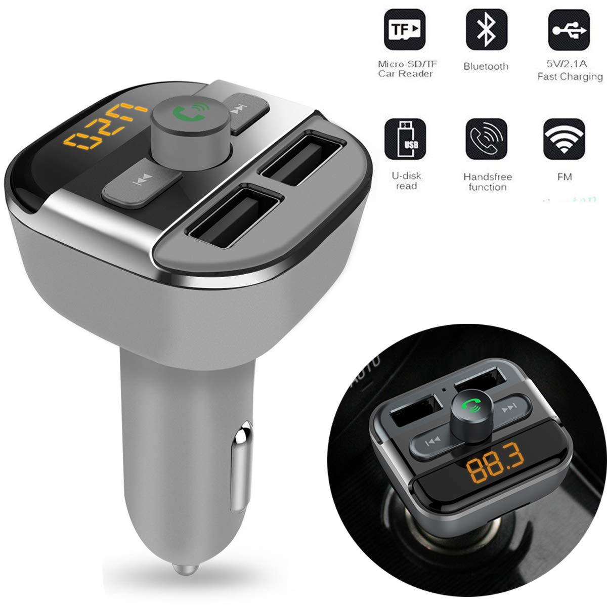 Ape Basics: Bluetooth Car FM Transmitter with LCD Screen