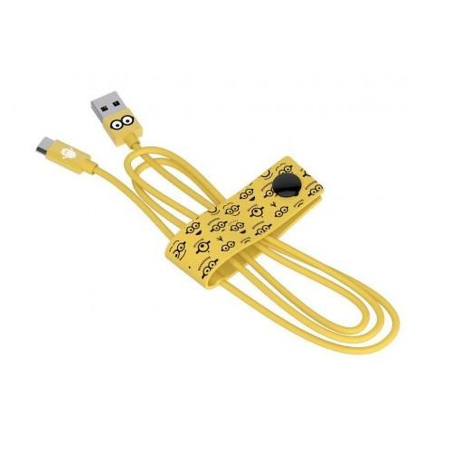 Tribe: Micro-USB Cable - Minions Tom (1.2m) image