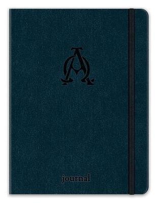Alpha and Omega Essential Journal (Navy Leatherluxe) image