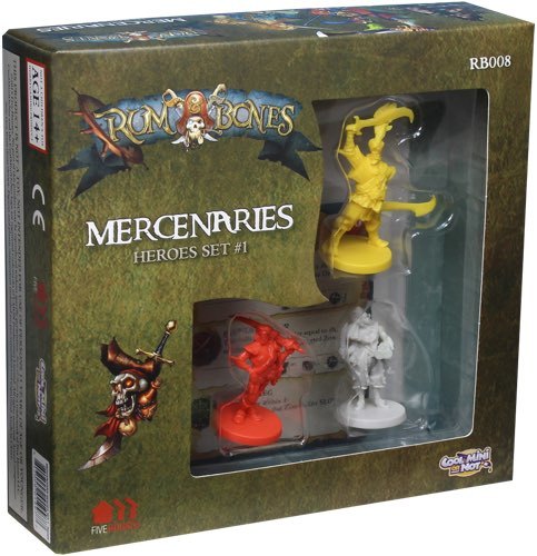 Rum and Bones: Mercenaries Heroes Set #1