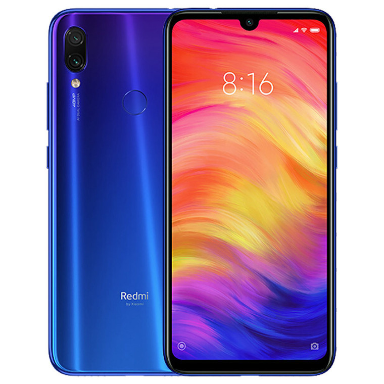 Xiaomi Redmi Note 7: Dual SIM Smartphone 64GB Neptune Blue - Special Global Edition with Band 28 700MHz for full NZ mobile network compatibility image