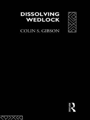 Dissolving Wedlock by Colin Gibson image